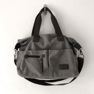 ❌SOLD❌Canvas Tech Bag / Weekender Bag